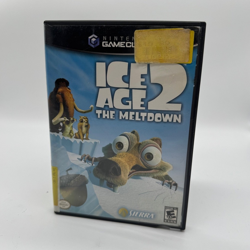 Ice Age 2 The Meltdown Nintendo GameCube GC Sierra 2006 Video Game